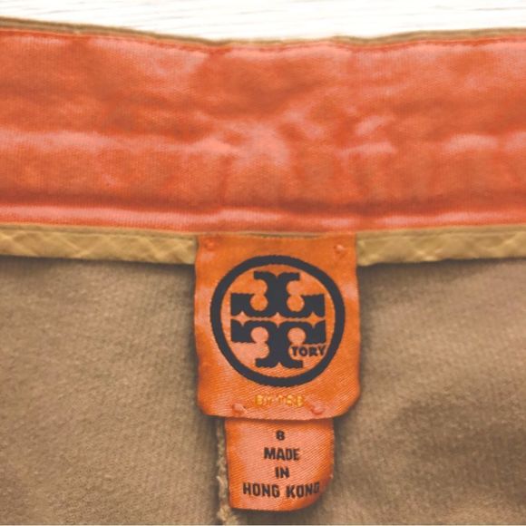 Tory Burch Corduroy Trouser with Altered Bootcut Hem in Tan Size 8 (28” Inseam) - Picture 3 of 11